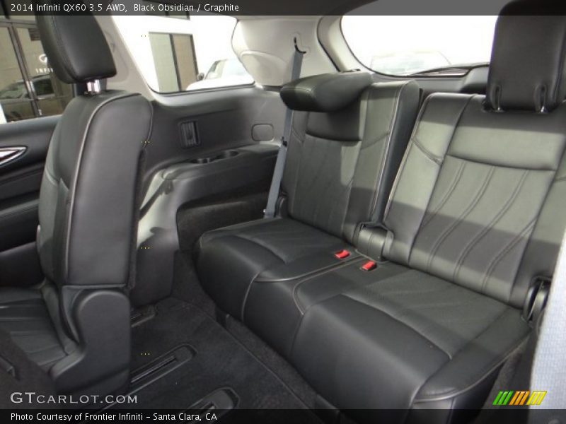 Black Obsidian / Graphite 2014 Infiniti QX60 3.5 AWD