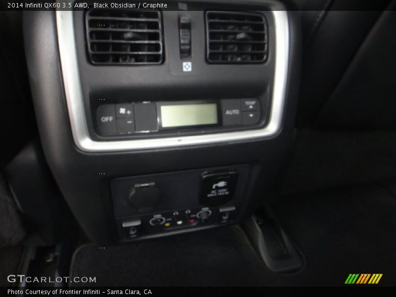 Black Obsidian / Graphite 2014 Infiniti QX60 3.5 AWD