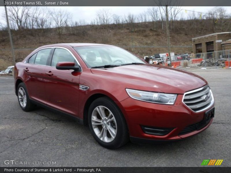 Sunset / Dune 2014 Ford Taurus SEL