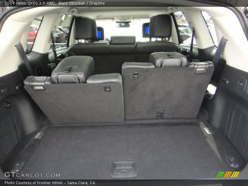 Black Obsidian / Graphite 2014 Infiniti QX60 3.5 AWD