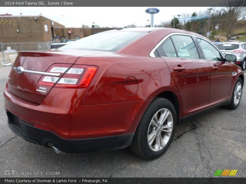 Sunset / Dune 2014 Ford Taurus SEL