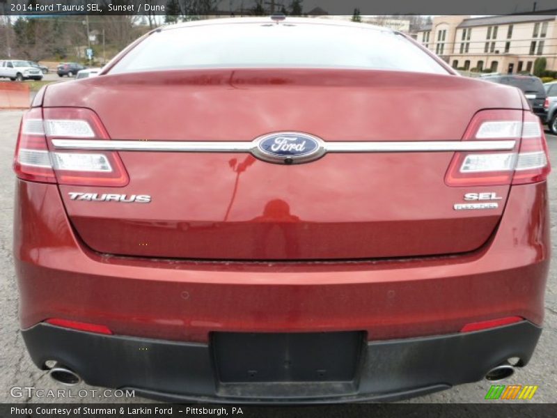 Sunset / Dune 2014 Ford Taurus SEL