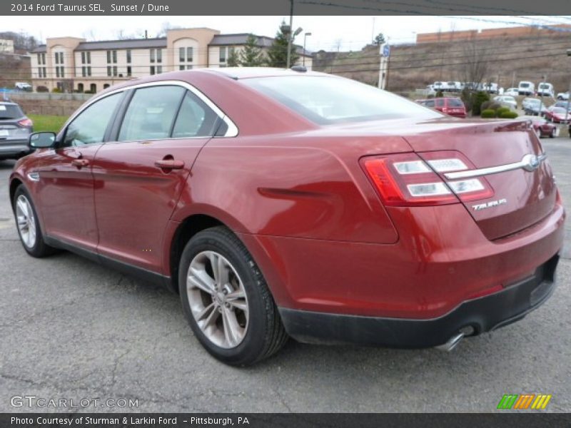 Sunset / Dune 2014 Ford Taurus SEL