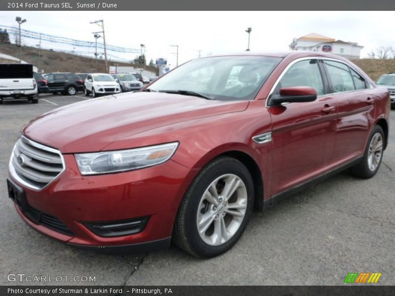 Sunset / Dune 2014 Ford Taurus SEL