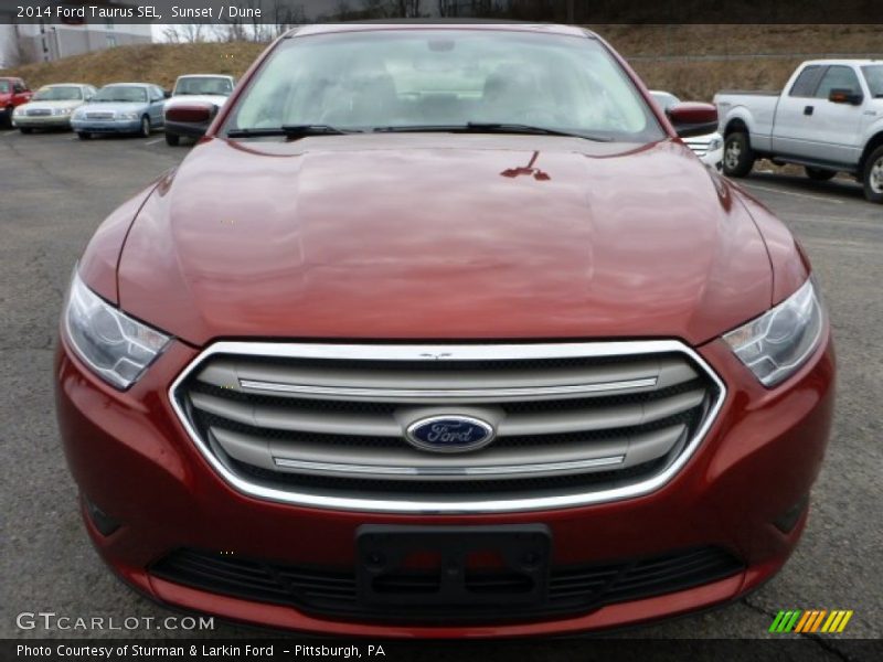 Sunset / Dune 2014 Ford Taurus SEL