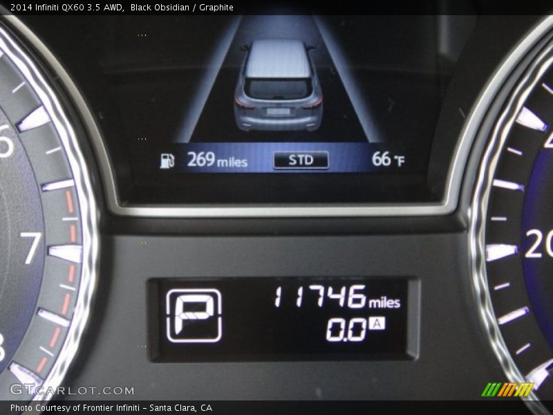 Black Obsidian / Graphite 2014 Infiniti QX60 3.5 AWD