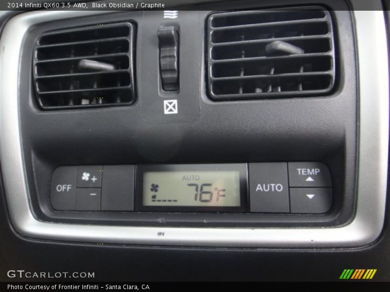 Black Obsidian / Graphite 2014 Infiniti QX60 3.5 AWD