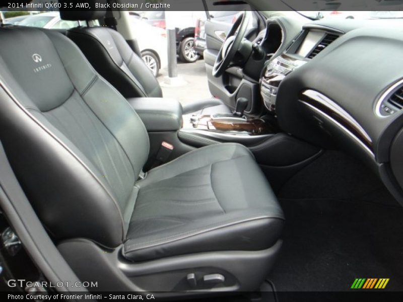 Black Obsidian / Graphite 2014 Infiniti QX60 3.5 AWD