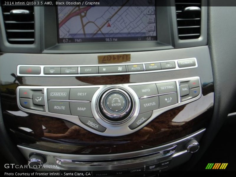 Black Obsidian / Graphite 2014 Infiniti QX60 3.5 AWD