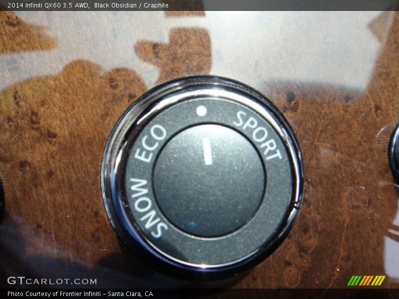 Black Obsidian / Graphite 2014 Infiniti QX60 3.5 AWD