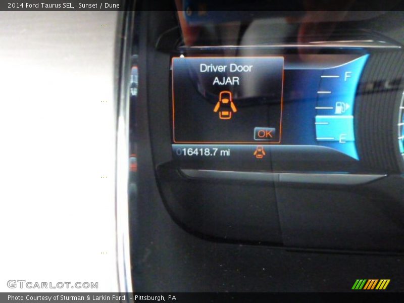 Sunset / Dune 2014 Ford Taurus SEL
