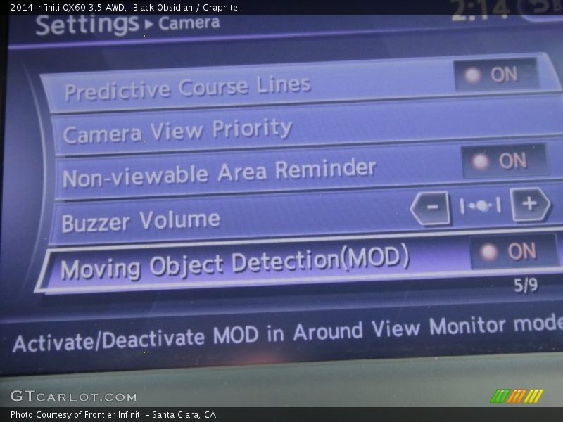 Black Obsidian / Graphite 2014 Infiniti QX60 3.5 AWD