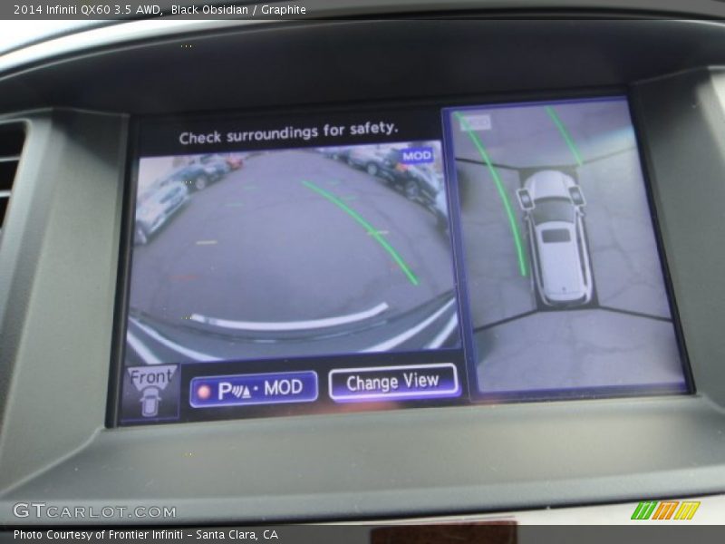 Black Obsidian / Graphite 2014 Infiniti QX60 3.5 AWD