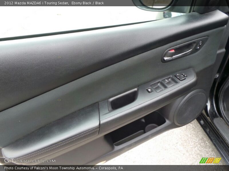 Ebony Black / Black 2012 Mazda MAZDA6 i Touring Sedan
