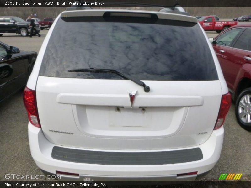 Bright White / Ebony Black 2006 Pontiac Torrent AWD