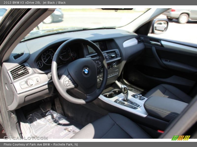 Jet Black / Black 2013 BMW X3 xDrive 28i