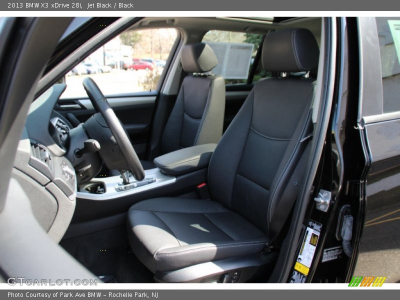 Jet Black / Black 2013 BMW X3 xDrive 28i