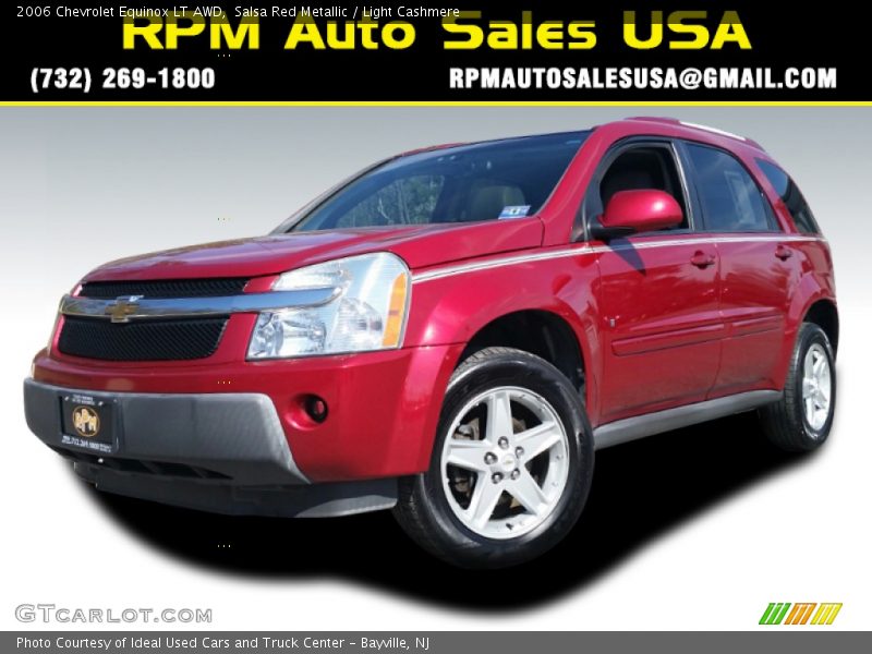 Salsa Red Metallic / Light Cashmere 2006 Chevrolet Equinox LT AWD