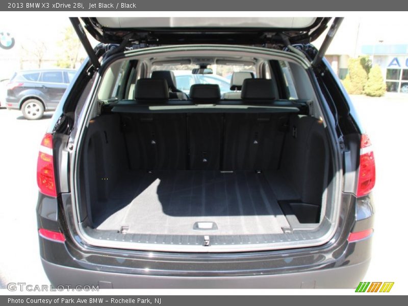 Jet Black / Black 2013 BMW X3 xDrive 28i