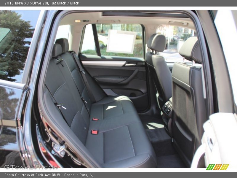 Jet Black / Black 2013 BMW X3 xDrive 28i