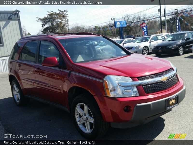 Salsa Red Metallic / Light Cashmere 2006 Chevrolet Equinox LT AWD