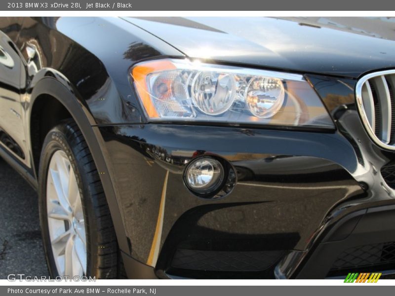 Jet Black / Black 2013 BMW X3 xDrive 28i
