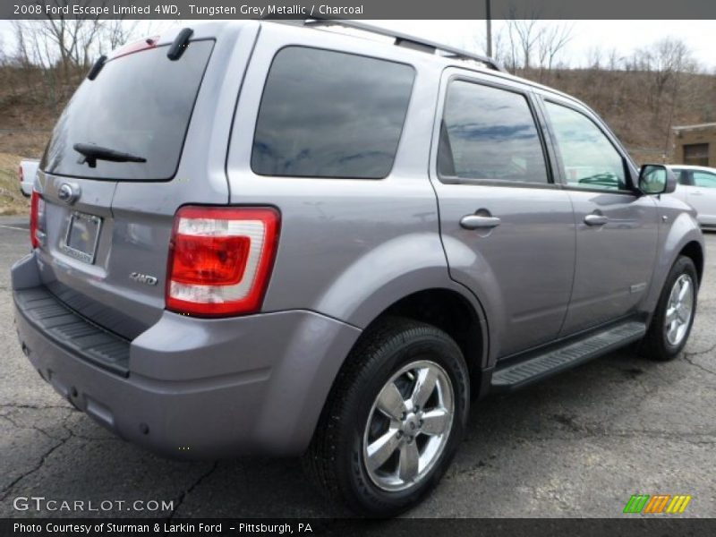 Tungsten Grey Metallic / Charcoal 2008 Ford Escape Limited 4WD