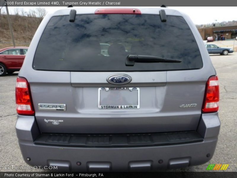 Tungsten Grey Metallic / Charcoal 2008 Ford Escape Limited 4WD