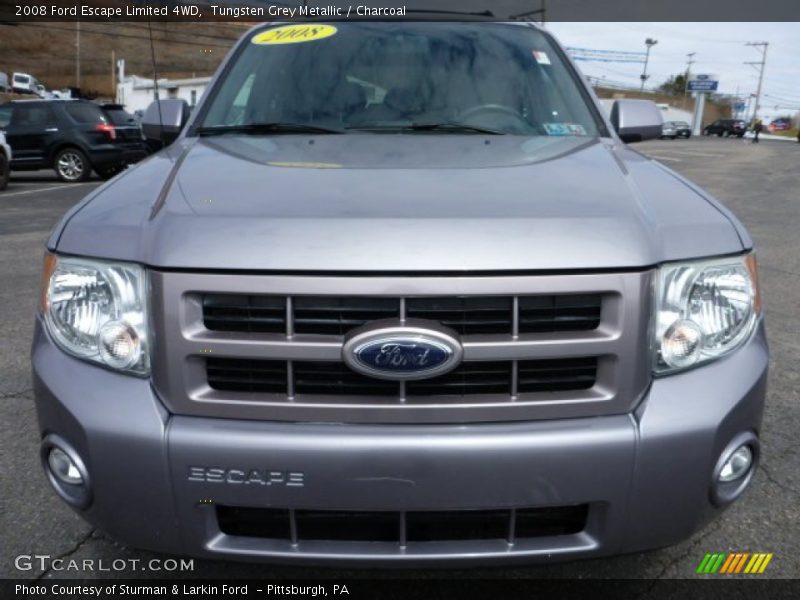 Tungsten Grey Metallic / Charcoal 2008 Ford Escape Limited 4WD