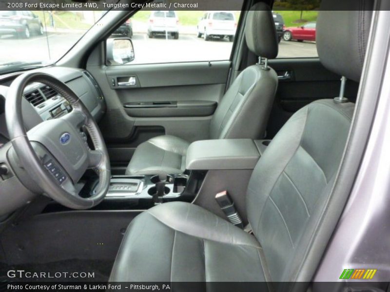Tungsten Grey Metallic / Charcoal 2008 Ford Escape Limited 4WD