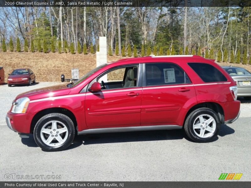 Salsa Red Metallic / Light Cashmere 2006 Chevrolet Equinox LT AWD