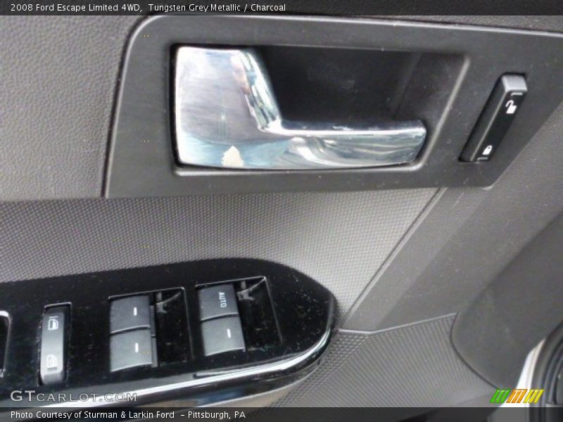 Tungsten Grey Metallic / Charcoal 2008 Ford Escape Limited 4WD