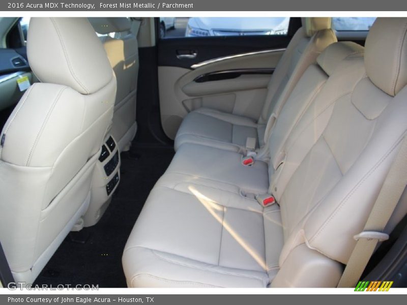 Forest Mist Metallic / Parchment 2016 Acura MDX Technology