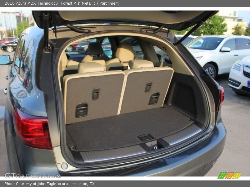 Forest Mist Metallic / Parchment 2016 Acura MDX Technology