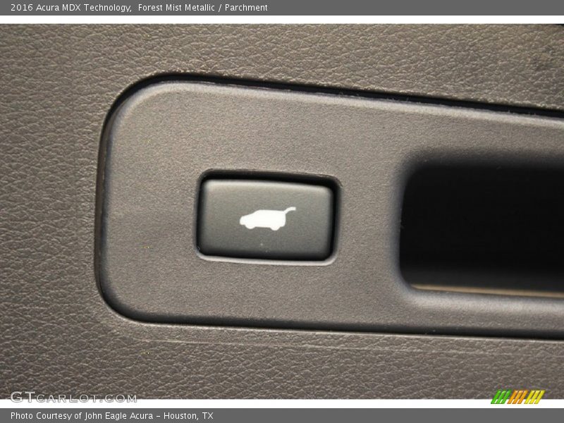 Forest Mist Metallic / Parchment 2016 Acura MDX Technology