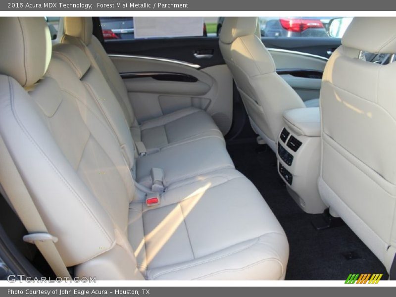 Forest Mist Metallic / Parchment 2016 Acura MDX Technology