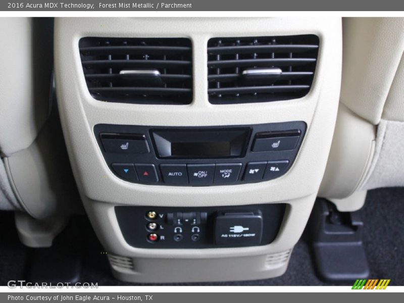 Forest Mist Metallic / Parchment 2016 Acura MDX Technology