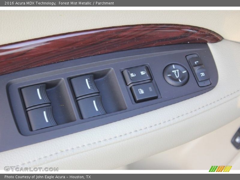 Forest Mist Metallic / Parchment 2016 Acura MDX Technology