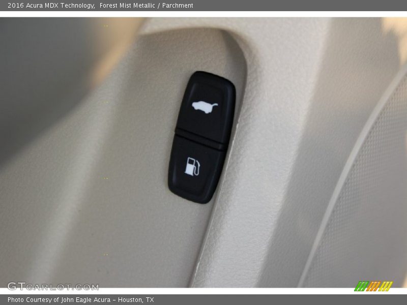 Forest Mist Metallic / Parchment 2016 Acura MDX Technology