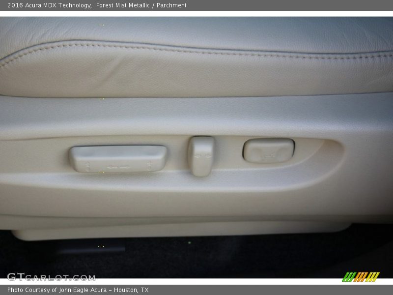 Forest Mist Metallic / Parchment 2016 Acura MDX Technology