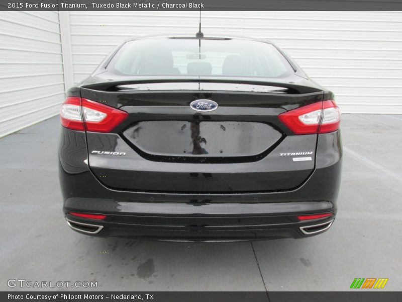 Tuxedo Black Metallic / Charcoal Black 2015 Ford Fusion Titanium