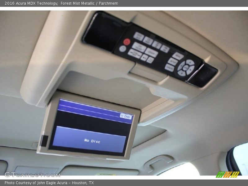 Forest Mist Metallic / Parchment 2016 Acura MDX Technology