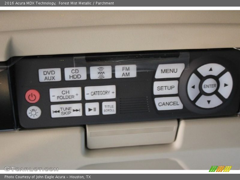 Forest Mist Metallic / Parchment 2016 Acura MDX Technology