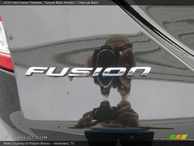 Tuxedo Black Metallic / Charcoal Black 2015 Ford Fusion Titanium
