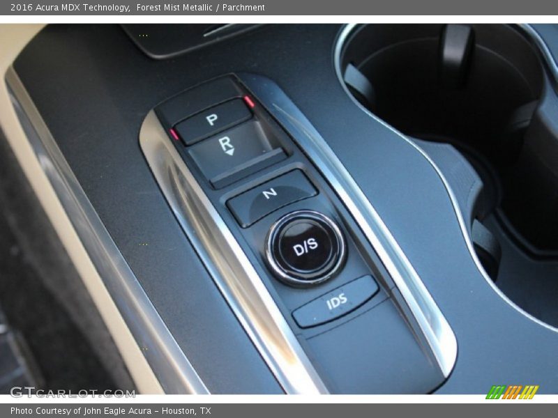 Forest Mist Metallic / Parchment 2016 Acura MDX Technology
