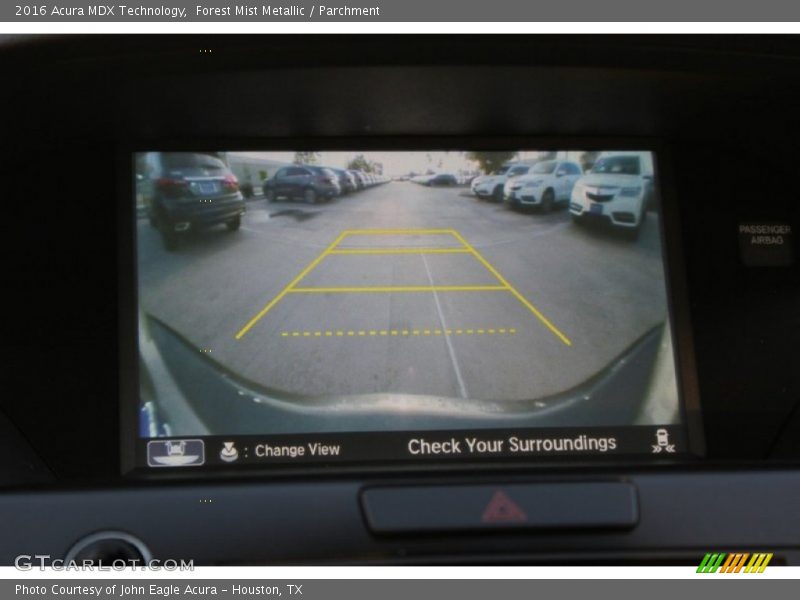 Forest Mist Metallic / Parchment 2016 Acura MDX Technology