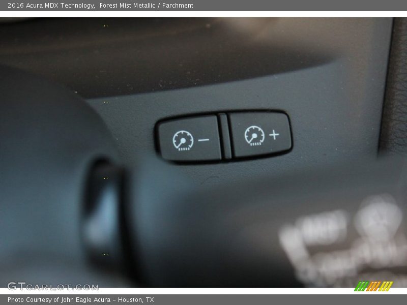 Forest Mist Metallic / Parchment 2016 Acura MDX Technology