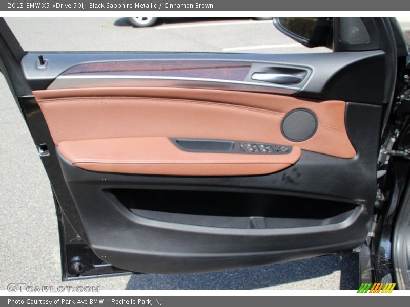 Black Sapphire Metallic / Cinnamon Brown 2013 BMW X5 xDrive 50i