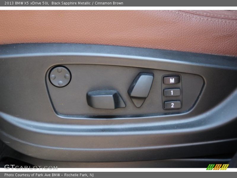 Black Sapphire Metallic / Cinnamon Brown 2013 BMW X5 xDrive 50i