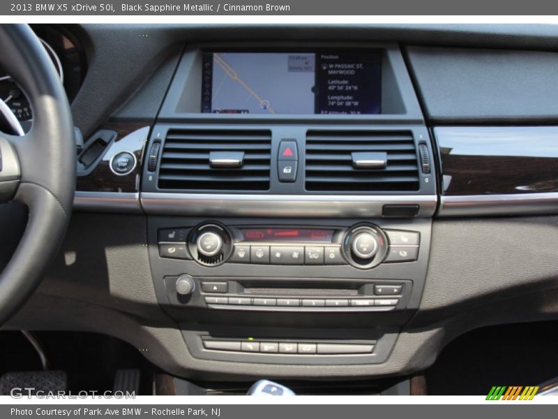 Black Sapphire Metallic / Cinnamon Brown 2013 BMW X5 xDrive 50i